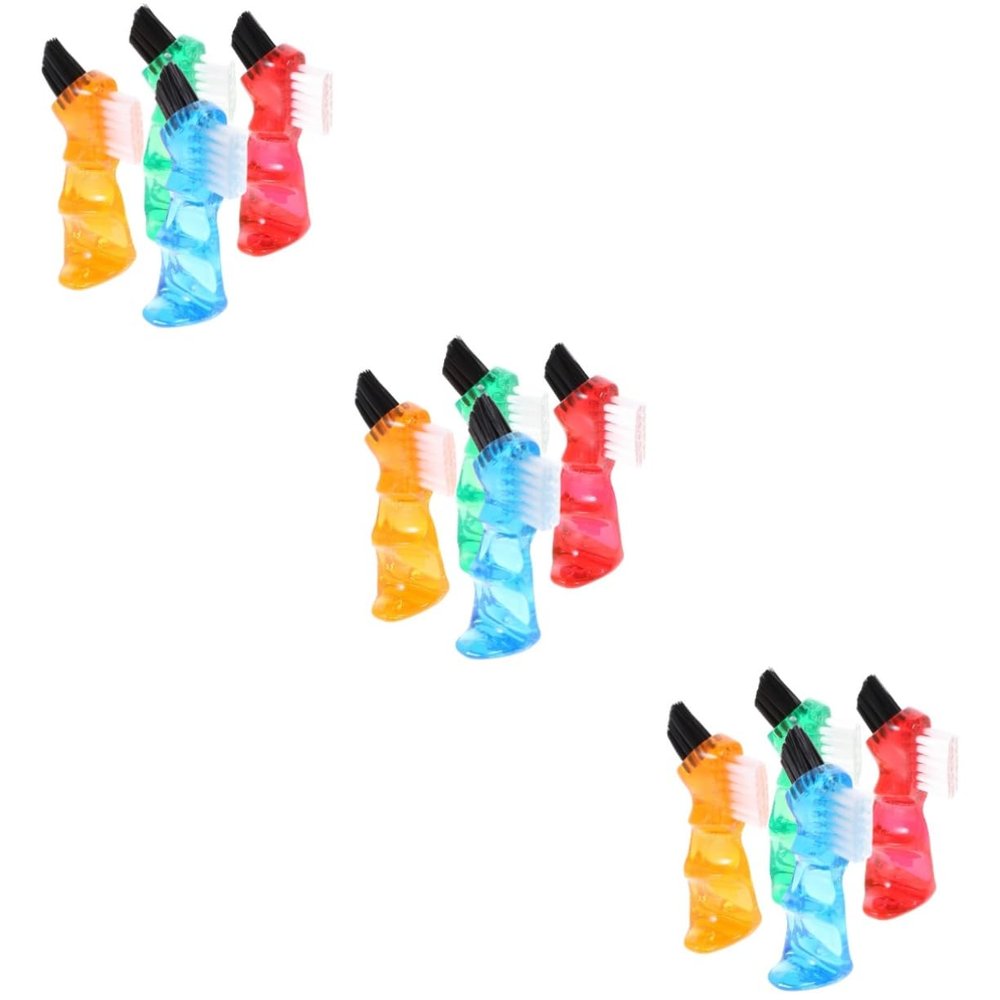 IWOWHERO 12-Piece Mini Denture Cleaning Brushes