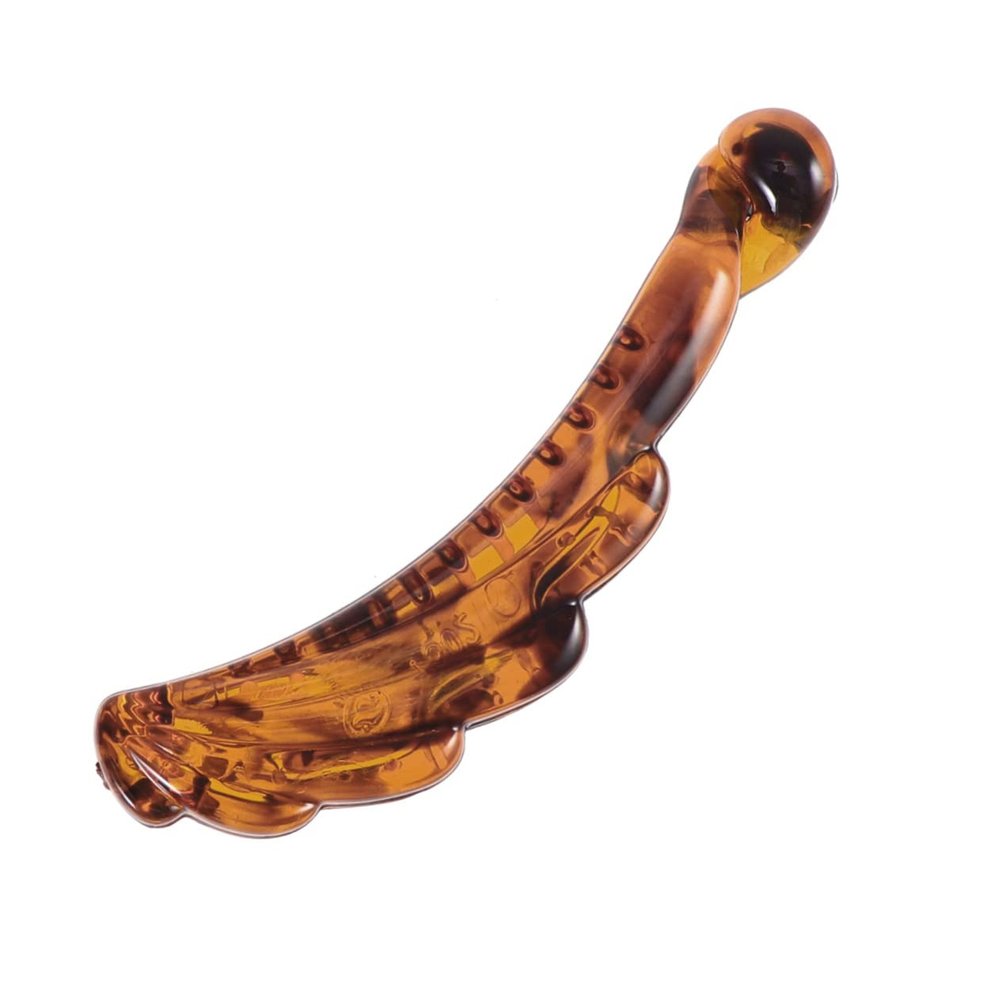 Baluue Brown Banana Hair Clip with Strong Hold