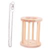 BESPORTBLE Wooden Hanging Hay Feeder for Small Animals view 1