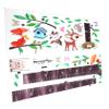 IWOWHERO Vibrant Growth Chart for Boys and Girls, Tree and Bird Design, Wall Sticker for Kids' Rooms view 1