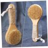 20 cm Shower Brush with Short Handle, Polyester Bristles view 4