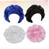 Satin Sleep Caps, 4-Pack, with Elastic Band for Women and Girls view 3