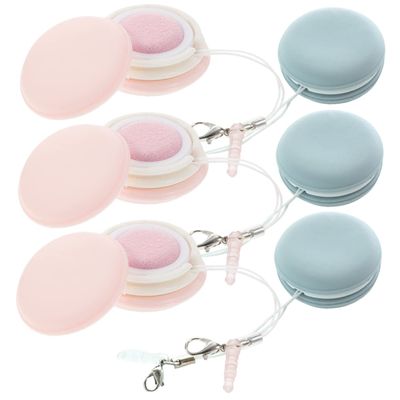 SEWOART 6-Piece Macaron-Shaped Electronic Cleaning Cloth Set for Glasses, Screens, Lenses, Phones and Laptops