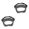 KITANDOVE 2-Piece VR Headset Eye Mask, Breathable Adjustable Sweat Covers view 1