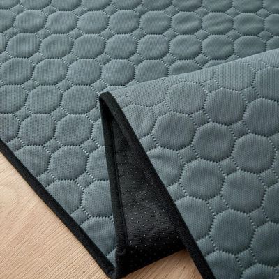 FANSU Reusable Puppy Pads, Washable Dog Pee Mats, Incontinence Pad, 70 x 50 cm, Gray