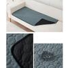 FANSU Reusable Puppy Pads, Washable Dog Pee Mats, Incontinence Pad, 70 x 50 cm, Gray view 2