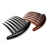 Baluue 10-Piece Acrylic Half-Moon Hair Combs with 7 Teeth view 1