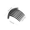 Baluue 10-Piece Acrylic Half-Moon Hair Combs with 7 Teeth view 2