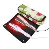 FRODOTGV Strawberry Pattern Travel Bag, Red, with Removable Heat-Resistant Mat view 2