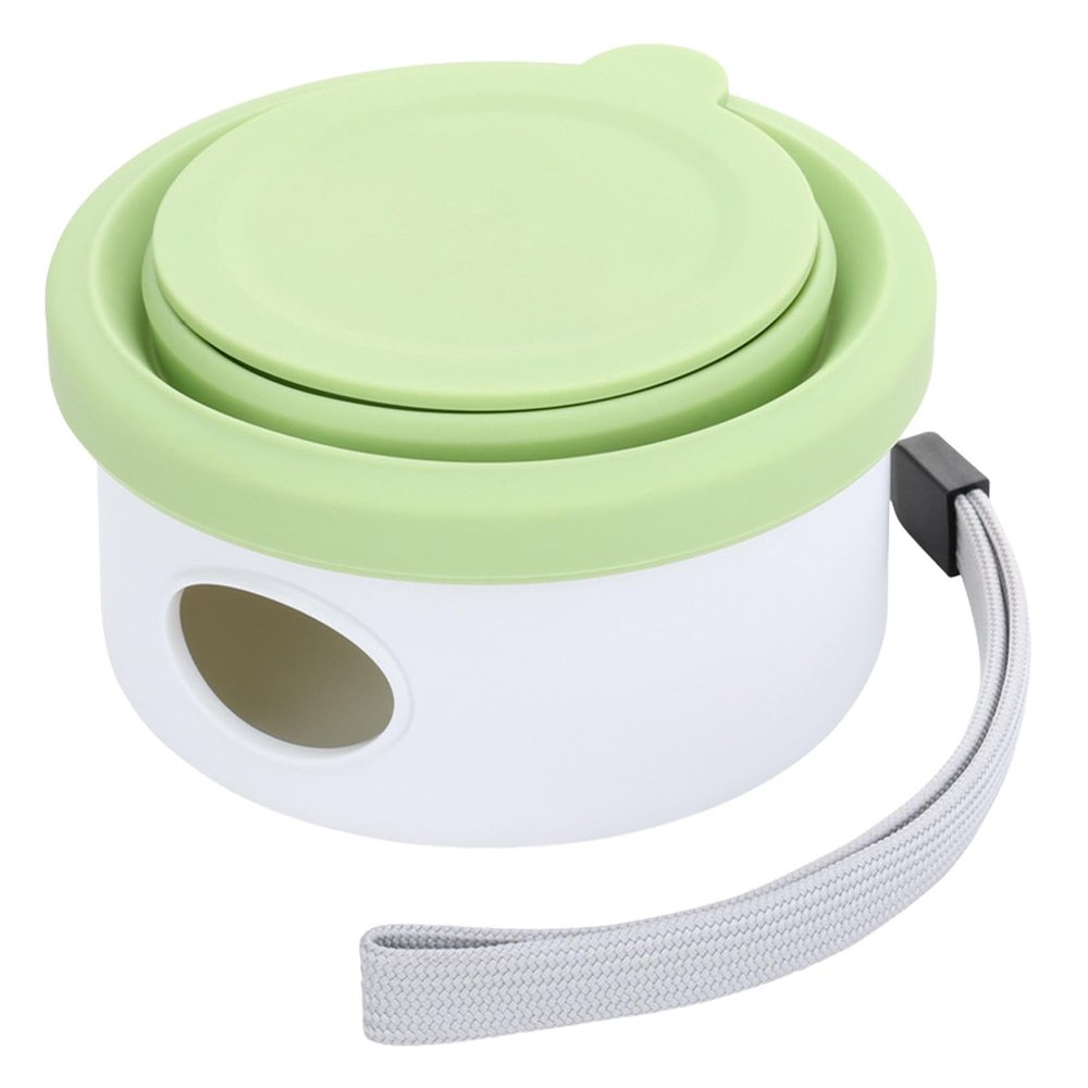 Dog Bowl with Waste Bag Holder