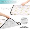 Washable Pee Pads for Large Dogs, Non-Slip, Car Seat, 61 x 91 cm, Peach and Gold, 2-Pack view 4