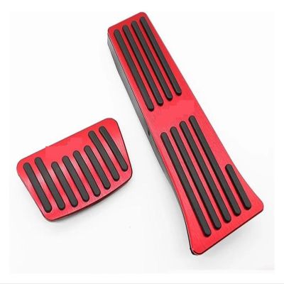 STQNXR Stainless Steel Pedal Covers for Hyundai Tucson NX4 2021–2023, No Drilling, 2-Piece
