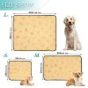 Washable Waterproof Non-Slip Dog Training Pads, 61 x 91 cm, Wavy, 2-Pack view 3