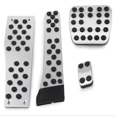 STQNXR Pedal Covers for Mercedes-Benz Smart Forfour Fortwo W451 2007–2014, Accelerator and Brake