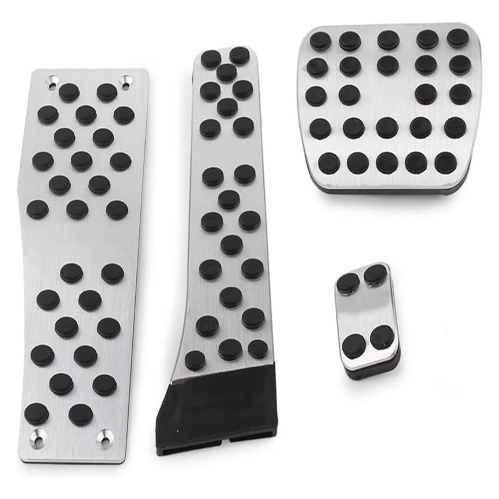 STQNXR Pedal Covers for Mercedes-Benz Smart Forfour Fortwo W451 2007–2014, Accelerator and Brake