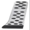 STQNXR Pedal Covers for Mercedes-Benz Smart Forfour Fortwo W451 2007–2014, Accelerator and Brake view 2