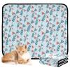 Reusable Dog Pee Pads, Extra Large, Washable, Non-Slip, 61 x 91 cm, Scandinavian Christmas Pattern, 2-Pack view 2