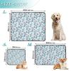 Reusable Dog Pee Pads, Extra Large, Washable, Non-Slip, 61 x 91 cm, Scandinavian Christmas Pattern, 2-Pack view 3