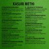 Kajal Kasuri Methi Dried Fenugreek Leaves, 1 x 1 kg | Aromatic Spice for Indian Cuisine | 100% Natural | Gluten-Free view 3