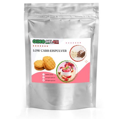 Gino Gelati Low-Carb Yogurt Cookie Ice Cream Mix, Vegan, Made in Germany (333 g)