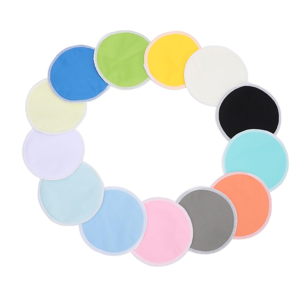 Soft, Reusable Bamboo Nursing Pads with Storage Bag