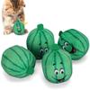 Dog Toy for Aggressive Chewers, 4-Pack Watermelon Squeaky Toy view 1