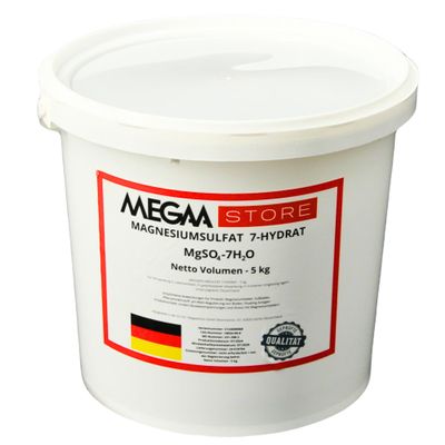 Megaa Store Magnesium Sulfate Heptahydrate | 1 kg to 25 kg | Epsom Bath Salt