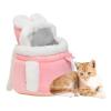 Cat Carrier Bag, Soft Pet Travel Carrier with Front Pocket view 1