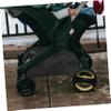 Black Oxford Fabric Stroller Underseat Storage Bag view 4