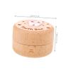 ibasenice 2-Piece Baby Tooth Boxes, Beige, for Boys and Girls view 2