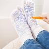 Acupressure Diagram Socks with Acupressure Pen and Triangle Tool, Foot Reflexology Socks, Men's/Women's view 2