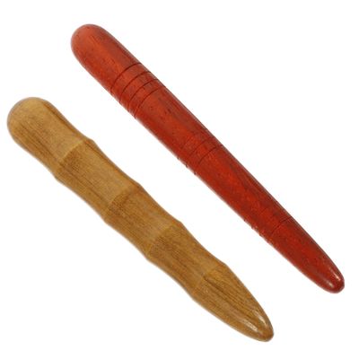 IWOWHERO Wooden Massage Sticks - 2 Pack
