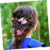 Sparkling Rhinestone Hair Clip for Women with Bow and Metal view 2