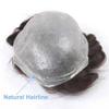 Men’s V-Loop Toupee with Full PU Base, Remy Human Hair view 3