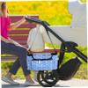 UPKOCH Stroller Bottle Holder Organizer for Parents, Portable Baby Bag with Shoulder Strap and Multiple Compartments view 3