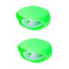 CONGARTENO 2-Piece Automatic Cable Retractor for Headphones, Portable Multifunctional Cable Organizer Box for Home and Travel, Green view 1