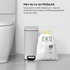 EKO Trash Bags, Extra-Strong Drawstring, Small, 80 Count, 7–10 L, 1 Pack, White, Code B view 4