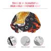 Double-Layer Shower Cap with Beer and Crayfish Pattern view 4