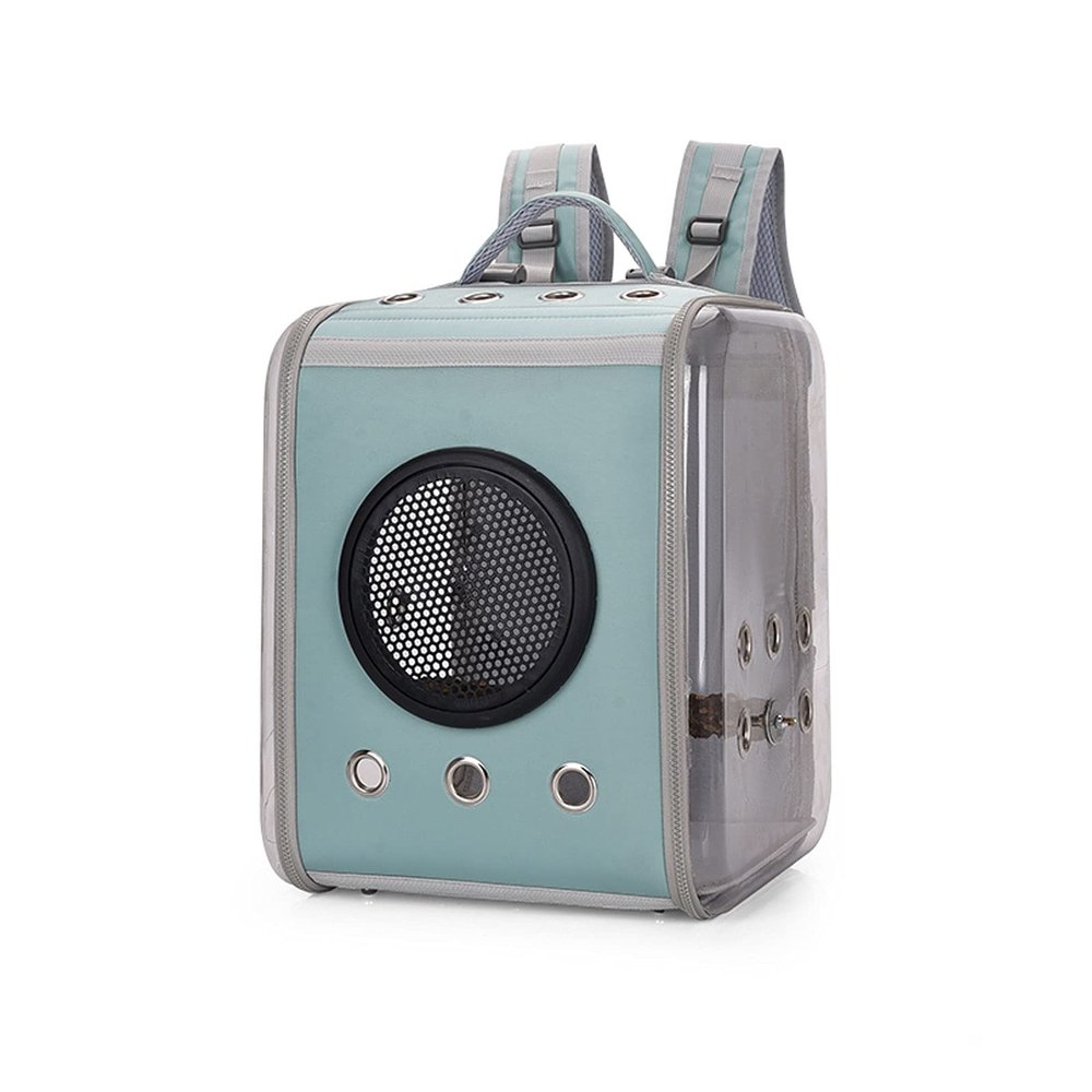 DLAZUM Portable Breathable Transparent Bird Travel Carrier