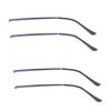SEWOART 2 Pairs Metal Replacement Eyeglass Temples, Lightweight and Comfortable view 1