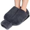 ISCBAFYX Heated Foot Warmer for Women and Men, 2 L Hot Water Bottle with Soft Plush Cover, Washable, Removable, 36 x 30 cm view 1