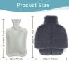 ISCBAFYX Heated Foot Warmer for Women and Men, 2 L Hot Water Bottle with Soft Plush Cover, Washable, Removable, 36 x 30 cm view 4