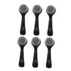 Nylon and PVC Manual Facial Cleansing Brushes, 6 Pieces view 1