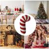 itrimaka Christmas Candy Cane Pillow, Soft Plush Candy Cane Pillow, Christmas Plush Pillow view 4
