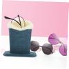 COLLBATH 3-Piece Plush Eyeglass Holder, Stylish Eyeglass Stand for Sunglasses and Reading Glasses view 2