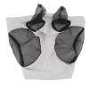 Mesh Horse Fly Mask with Ear Protection, Breathable and Elastic, for Riding (Gray) view 1