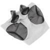 Mesh Horse Fly Mask with Ear Protection, Breathable and Elastic, for Riding (Gray) view 2