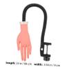 BELLIFFY Flexible Nail Art Practice Hand Model with 100 Plastic Artificial Nails view 2