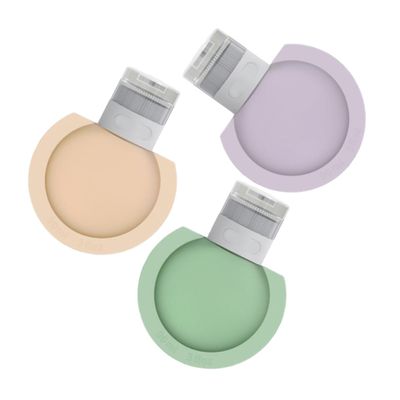 Healvian 3-Pack 90 ml Silicone and PP Travel Bottles