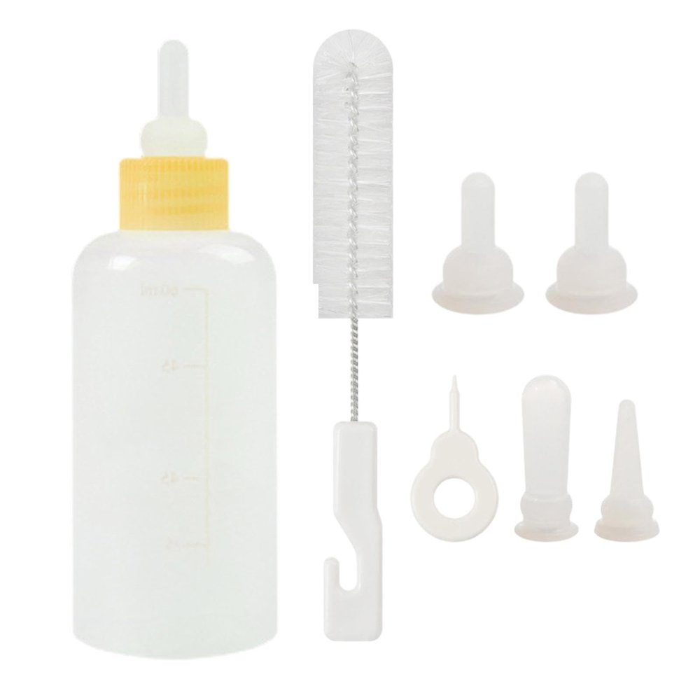 Kitten Bottle - 7-Piece Nursing Set